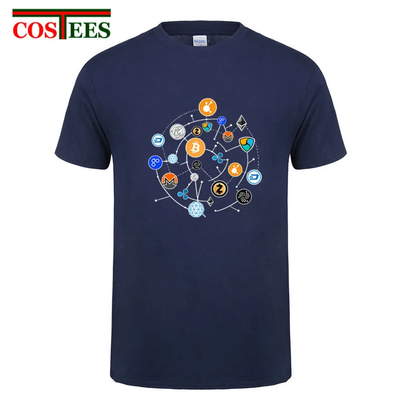 Eat Sleep Crypto Repeat T-Shirt 6 colours Funny BTC ETH LTC Crypto Bitcoin