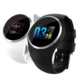 Новая мода Q1 Смарт-часы Для женщин 0,96 "Цвет ЖК-дисплей Экран крови Давление монитор сердечного ритма часы для IOS и Android
