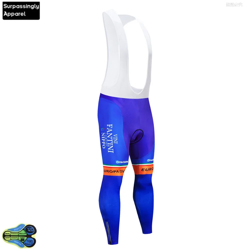

2019 Pro UCI Team VINI Cycling Bib Pants Long 12D Gel Padded Bike Custom Outdoor Bicycle Tights BIB Shorts Cycling Sportswear