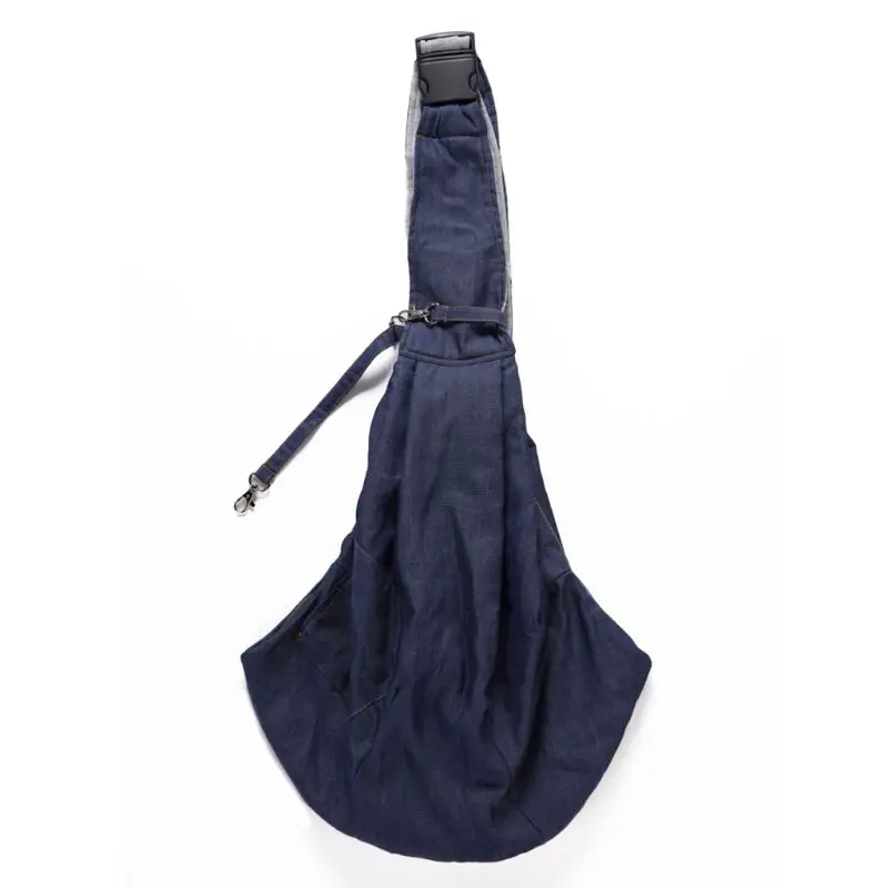 

Double Bag Net Port Buckle Adjustment Pet Bag Retro Old Style With Ring Buckle Multi-Purpose Shoulder Bag