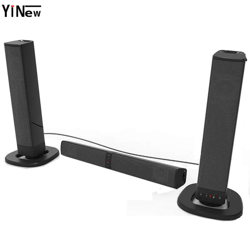 

Wireless TV Sound Bar Box PC 20W portable Bluetooth Speaker Column USB AUX MP3 Music Player Boom Box 3D stereo soundBar system