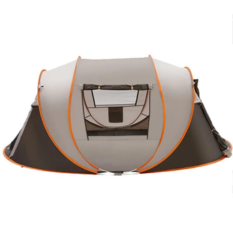 Barraca de Acampamento Prova de Vento Automático de um segundo Aberto Aberto de Viagem 5 8 Pessoa 280 200 120 cm Ultraleve Barraca Grande Impermeável à de Viagem Caminhadas Tendas 13 acampamento à prova dwindproof água à prova