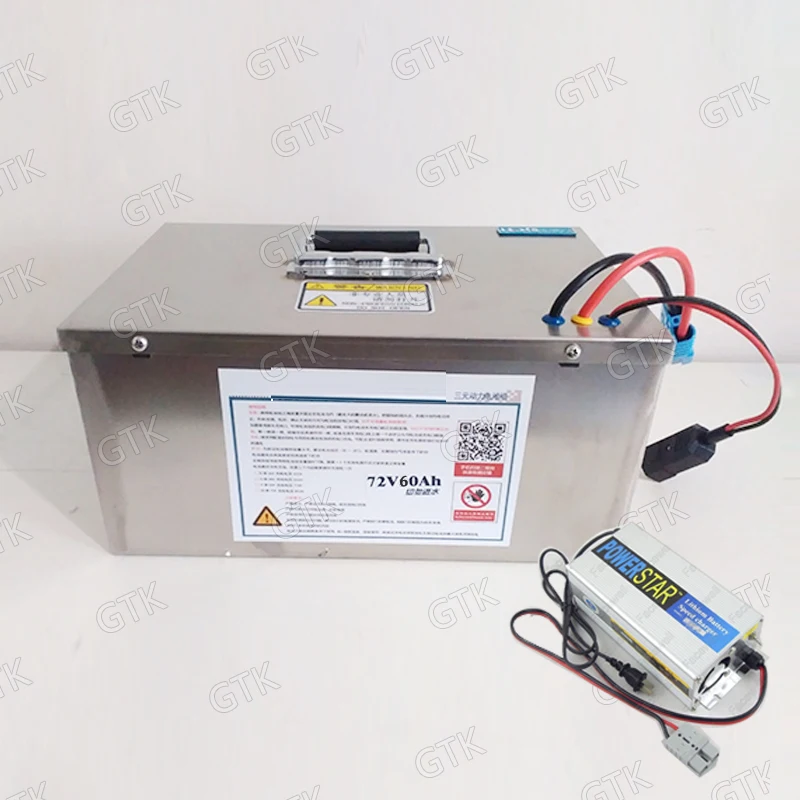 ГТК высокой емкости 72В 60Ah литий-ионный аккумулятор не 72v 100ah ...