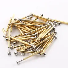Best Price DIY P156-Q2 Series Probe Copper Nickel Plated Spring Probe Outer Diameter 2.36mm Test Thimble 100 / Pack Spring Test Probe Best Price DIY P156-Q2 Series Probe Copper Nickel Plated Spring Probe Outer Diameter 2.36mm Test Thimble 100 / Pack Spring Test Probe