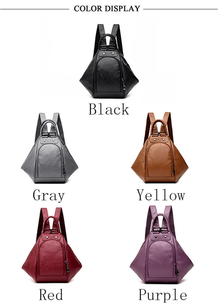 Модный женский рюкзак из натуральной кожи, черный рюкзак, школьная сумка для девочек, сумка для девочек, роскошная сумка