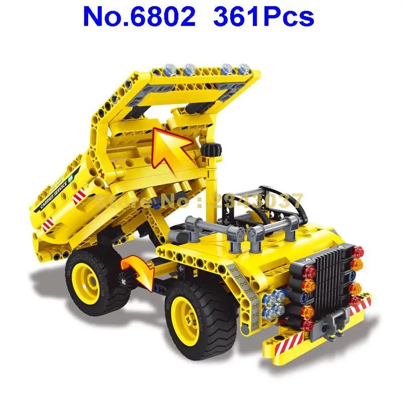 361 шт. 2 в 1 Детский конструктор|building blocks|block blocktruck blocks |