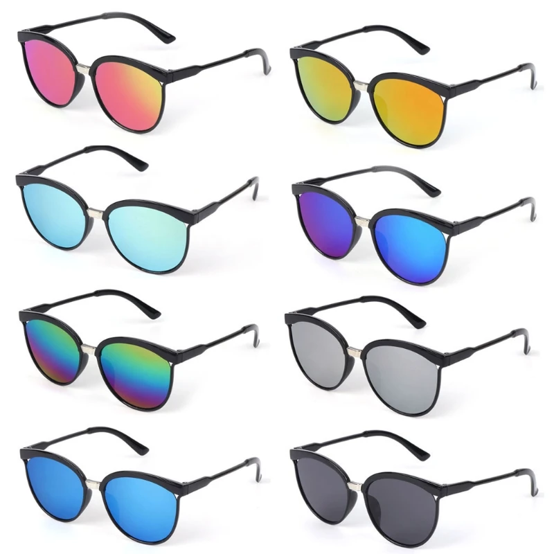 

Sunglasses Cat Eye Women Fashion Luxury UV400 Frame Lens Decorative Reflective