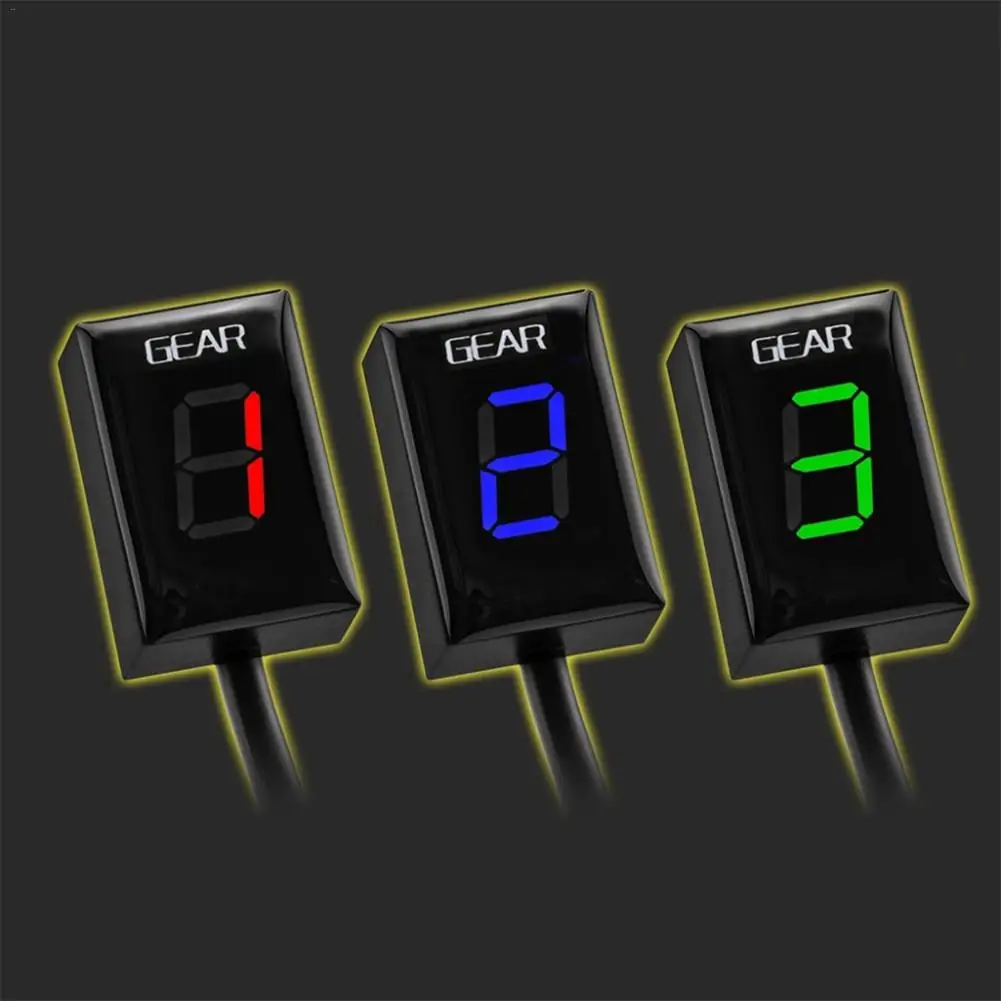 

For Honda CB500X VFR 800 CB1000R CB400SF CBR650F CB650F Motorcycle 1-6 Level Ecu Plug Mount Speed Gear Display Indicator