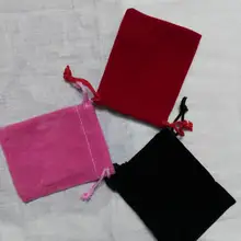 100 шт/партия CBRL бархатный шнурок Ювелирная сумка оптом пользовательский Подарочный мешочек с кулиской для подарка ювелирных изделий