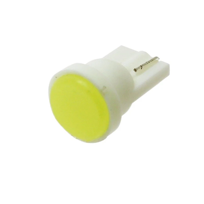 10x Ceramic Car Interior LED T10 COB W5W 168 Wedge Door Instrument Side Bulb Lamp Car Light White/Blue/Green/Red/Yellow Source