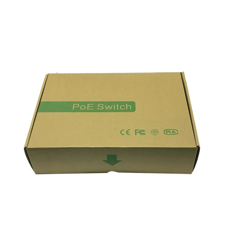 N67 8 портов 10/100 Мбит/с коммутатор POE Switch, 4 POE порта и 4 порта Uplink общая Мощность 65 Вт беспроводной AP IP Сетевая камера дистанционного оборудования