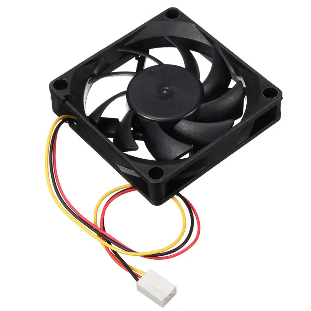 

High Quality Samll Computer Fan Quiet 7cm/70mm/70x70x15mm 12V Computer/PC/CPU Silent Cooling Case Fan for CPU Cooler l0914#2