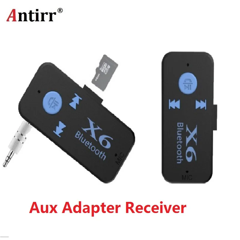 Bluetooth приемник USB Aux аудио адаптер 3 5 мм разъем 4 1 Поддержка tf карты A2DP музыкальный