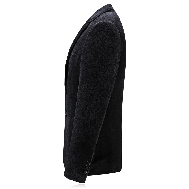 2019 New Style Men's Single Breasted Casual Business Blazer Thicken Corduroy Coats Men's Fashion Blazers Men Jacket S-6XL
