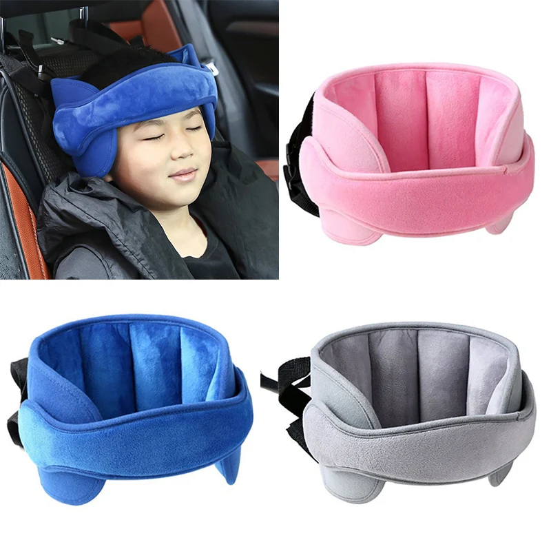 

Children Car Seat Belt Head Support Baby Kids Safe Sleep Solution Pillow Protector Fixed Safety Headrest Travel Neck Protection