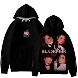 Frdun Tommy 3D BLACKPINK толстовки Толстовка Новая Kpop Корейская Повседневная с длинным рукавом модная мягкая зима/осень толстовки Толстовка