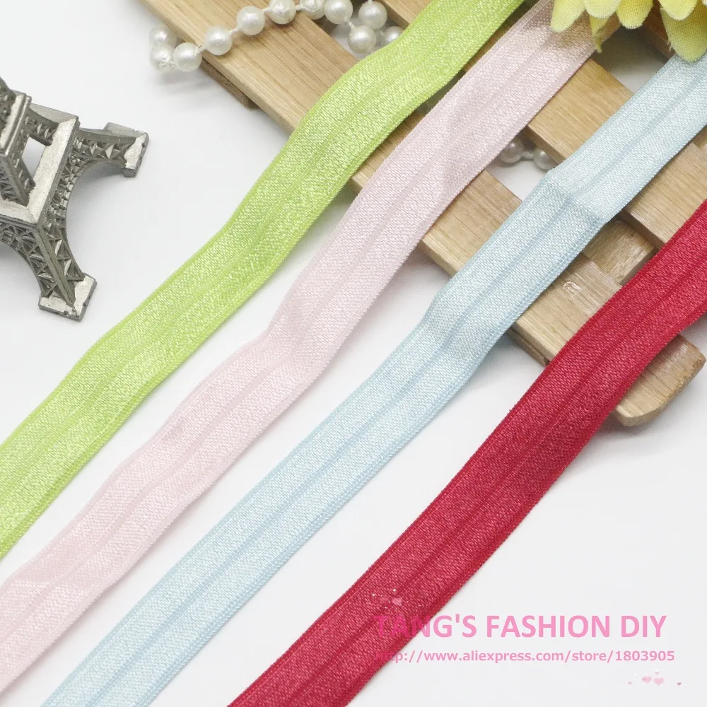 12M per set DIY high Quality shiny rubber string/rubber bands hair clip