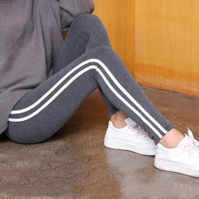 FSDKFAA Color Block Wide Leg Pants Women Black and White