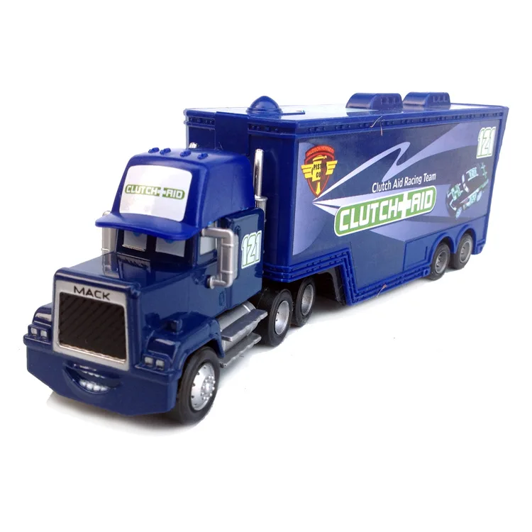 Disney Лидер продаж Pixar Cars 2 новейшая Молния Маккуин Мак дядюшка грузовик 1:55 Diecast Король автомобиль игрушки для детей лучшие подарки - Цвет: No.121