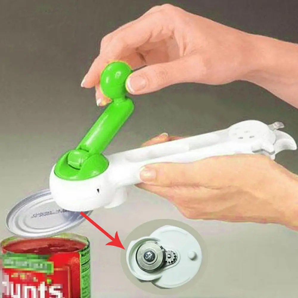 1pc Practical Multi Function Bottle+Can+Jar Opener,7 in 1 Kitchen