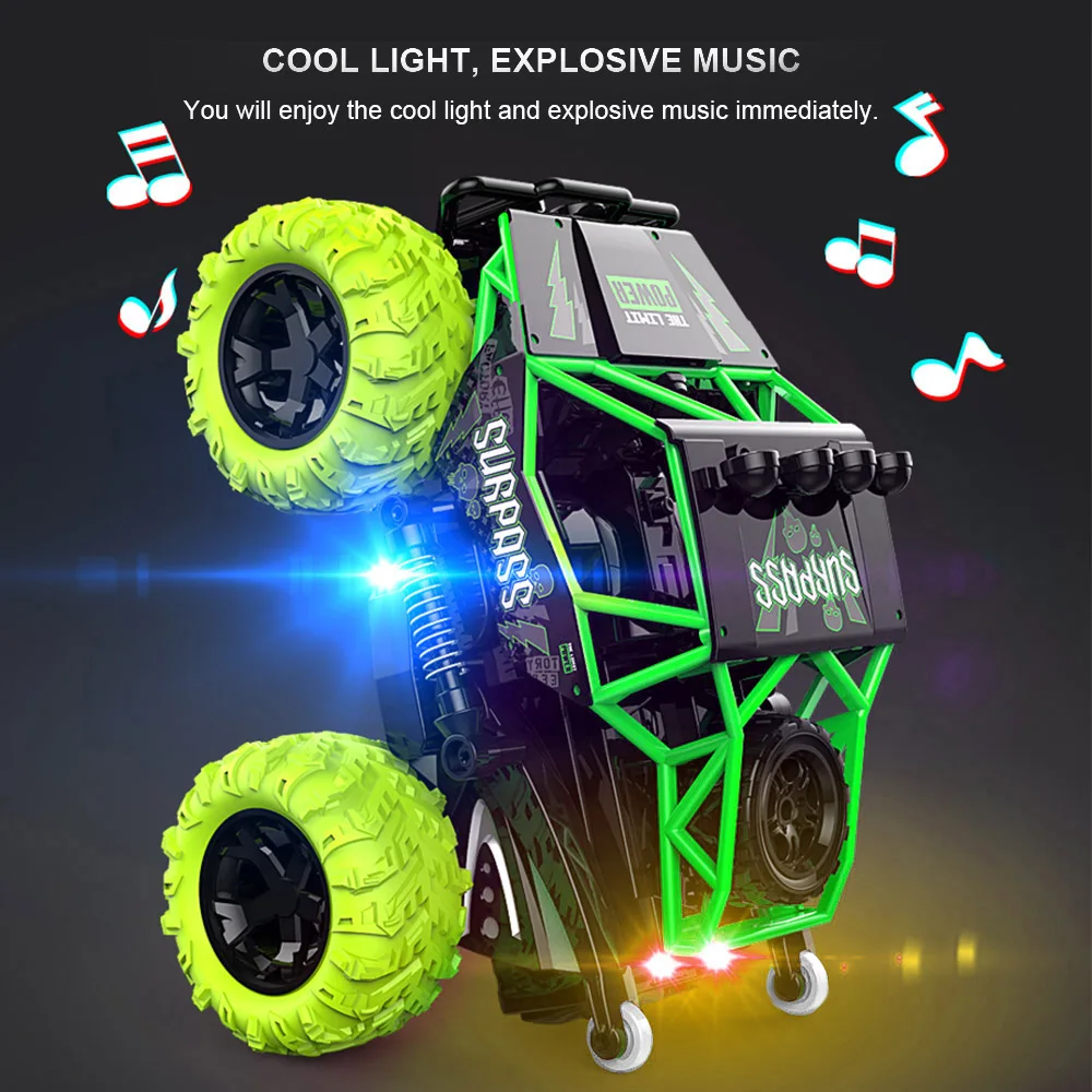 Goolsky RC автомобиль Z103 2 4 GHz 2WD 360 Spin Surpass Stunt автомобили внедорожный гусеничный