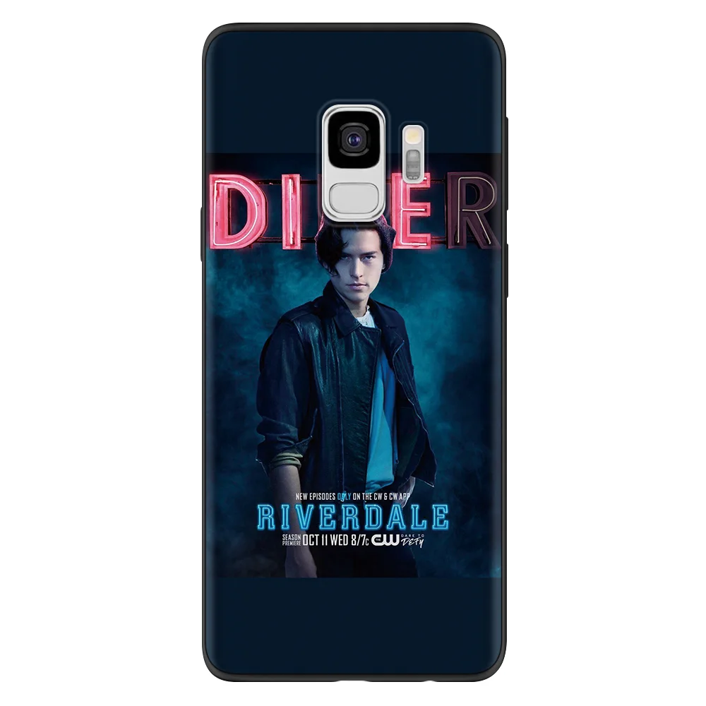 Американский ТВ ривердэйл Южный змей черный чехол для Samsung Galaxy A7 A5 A3 2017 2016 S9 S8 S6 S7