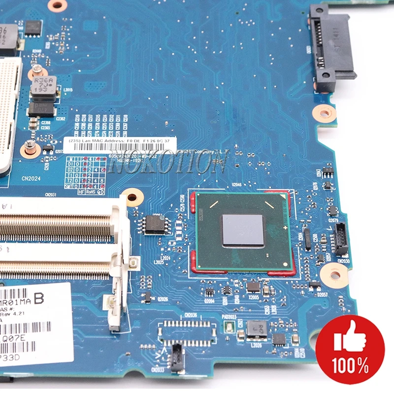 NOKOTION-placa base para ordenador portátil HP Elitebook, 651358 p, QM67, GMA, HD3000, DDR3, 2560-001 - Imagen 5
