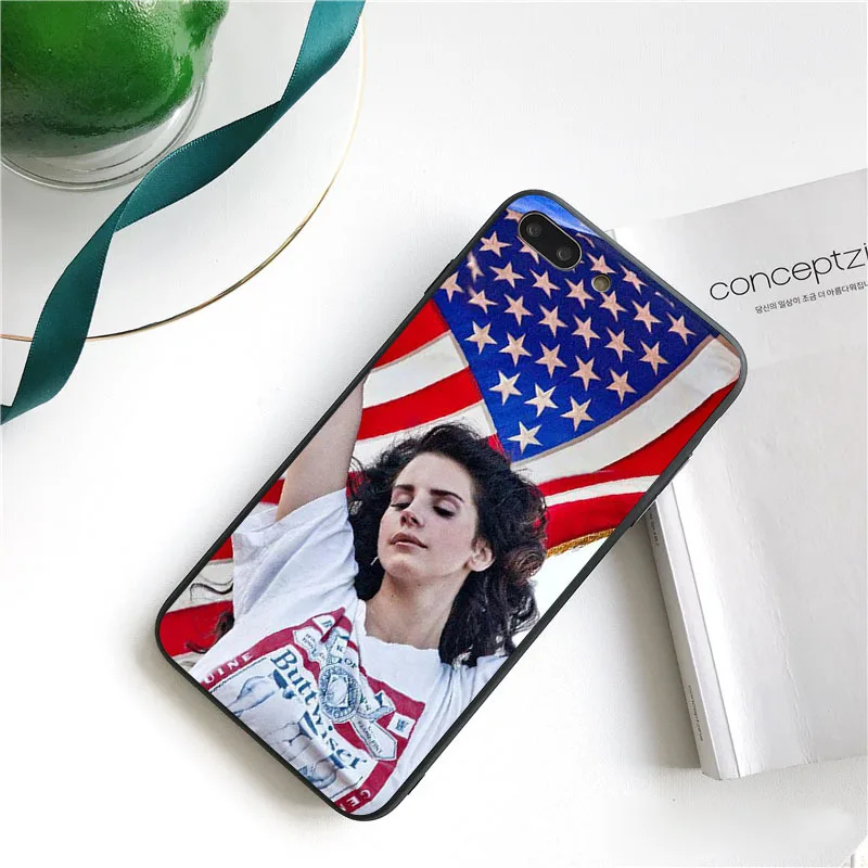 MaiYaCa Сексуальная Певица модель Lana Del Rey Mona Lisa чехол для телефона iphone 11 Pro 11Pro MAX 8 7 6 6S Plus X 5s SE XR XS - Цвет: A7