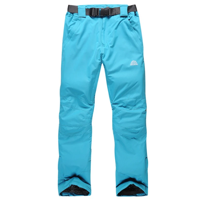 

Ski Women Real Colorful New 2017 Outdoor Pants Female Lovers Design Single Suspenders Thickening Thermal Trousers Skiing