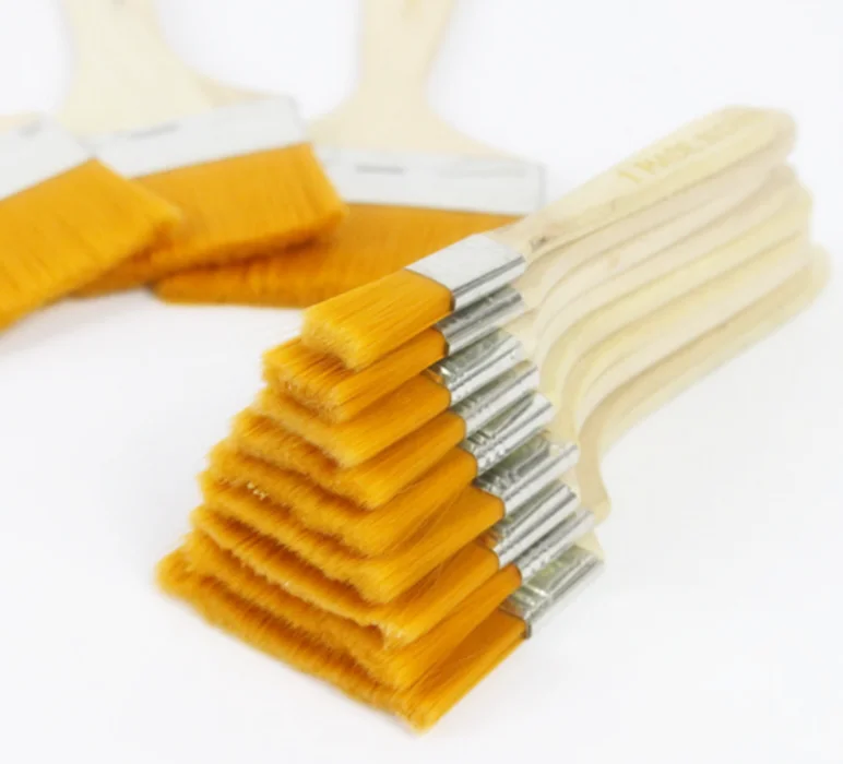 

1PCS Nylon Hair Painting Brush Oil Watercolor Water Powder Propylene Acrylic Differeent Size Paint Brushes School Art Supply