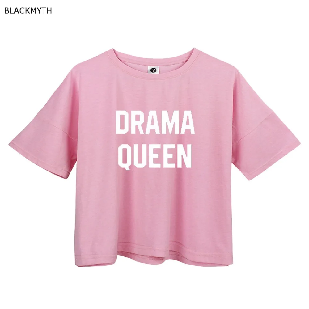 Футболка blackmyth Harajuku футболки с принтом летний укороченный топ драма королева