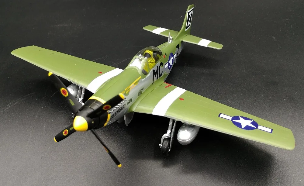 1:48 Американский P51D модель истребителя в Второй мировой войны Трубы модель продукта 02 Коллекция Модель