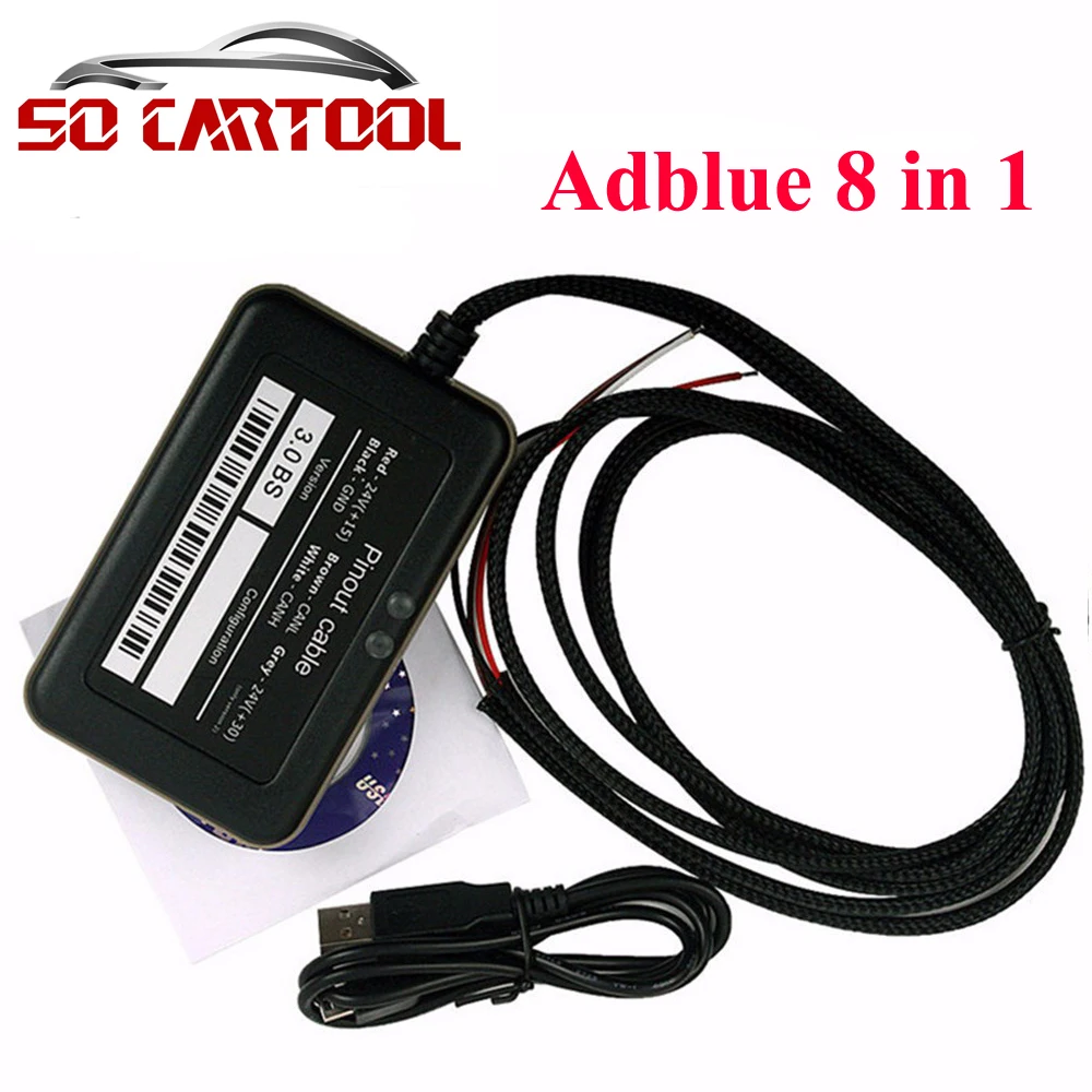 Prix pour (50 Pcs/Lot) Top Qualité Adblue 8 en 1 Adblue Émulateur 8in1 avec Nox Capteur Soutien pour 8 sortes de Camions par DHL Livraison gratuite Prix pour (50 Pcs/Lot) Top Qualité Adblue 8 en 1 Adblue Émulateur 8in1 avec Nox Capteur Soutien pour 8 sortes de Camions par DHL Livraison gratuite