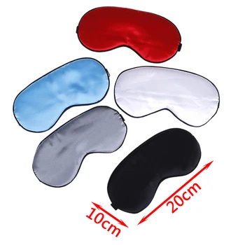 

100% Pure Silk Double-Side Shading EyeShade Sleeping Eye Mask Cover Eyepatch Blindfolds Eyeshade Health Sleep Shield Light