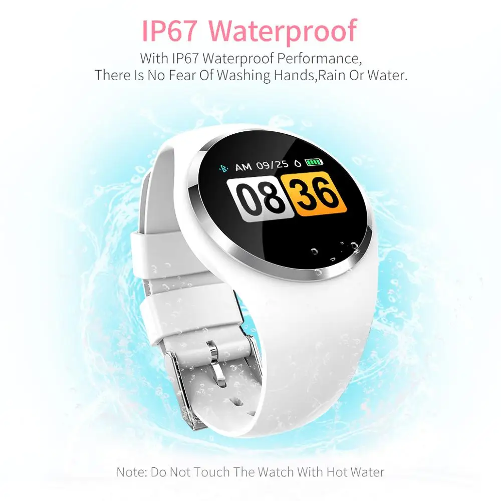 LIGE 2019 new smart Bracelet Women IP67 waterproof sports Smartwatch heart rate monitor blood pressure smart watch fit bit