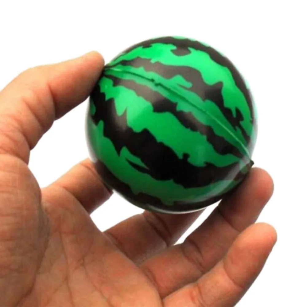 6,3 см креативный надувной мяч имитация арбуза резиновый мяч пляжный бассейн играть раннее образование подарок мягкие игрушки для детей