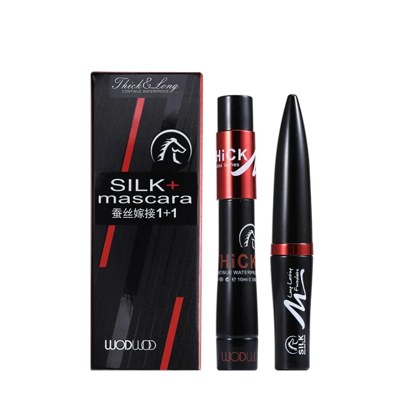 2pc lot Makeup Silk font b Mascara b font font b Mascara b font 3D Silk