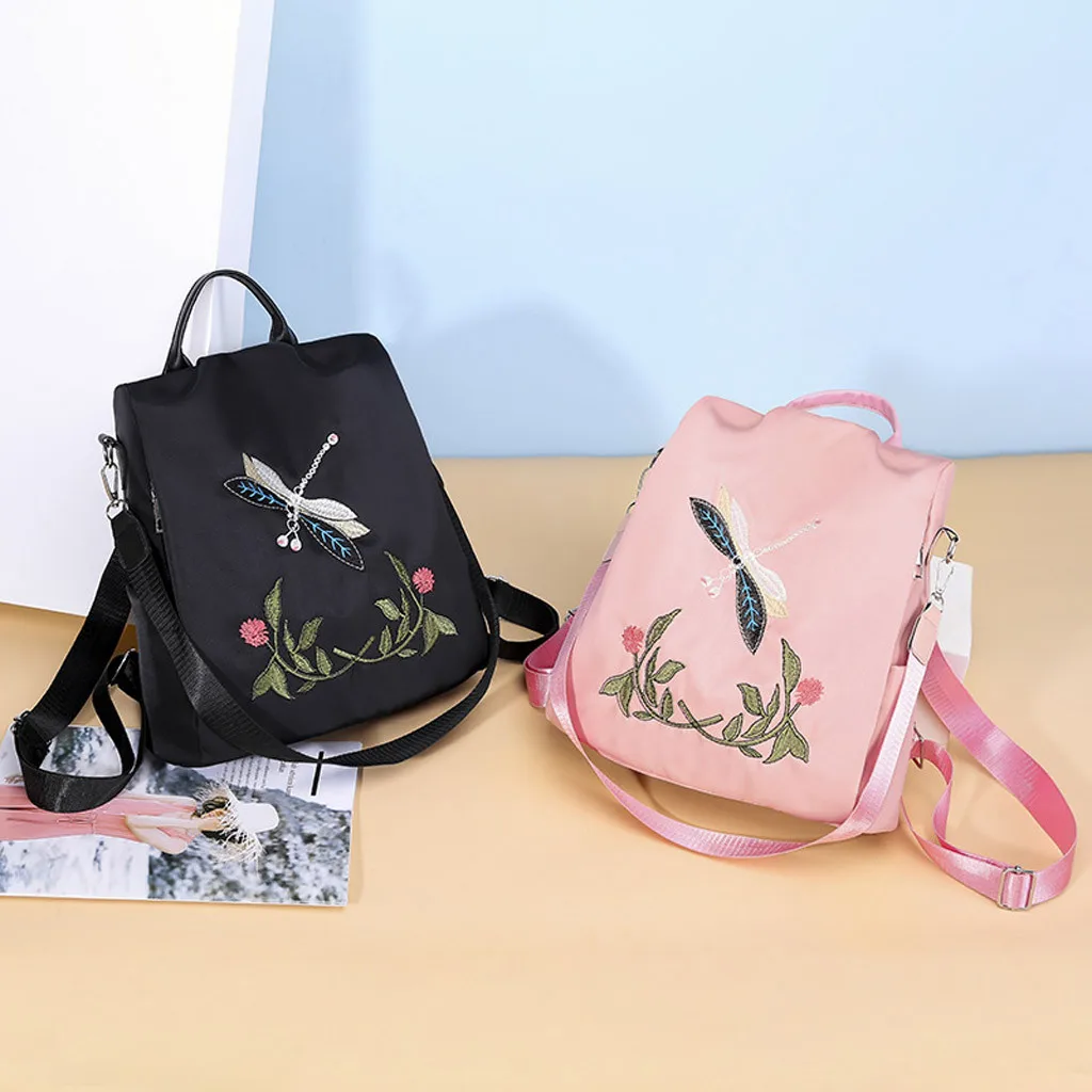

Women's fashion backpack waterproof nylon bag anti-theft backpack casual for Women Men Boy Girl Daypack Water Resistant H30506