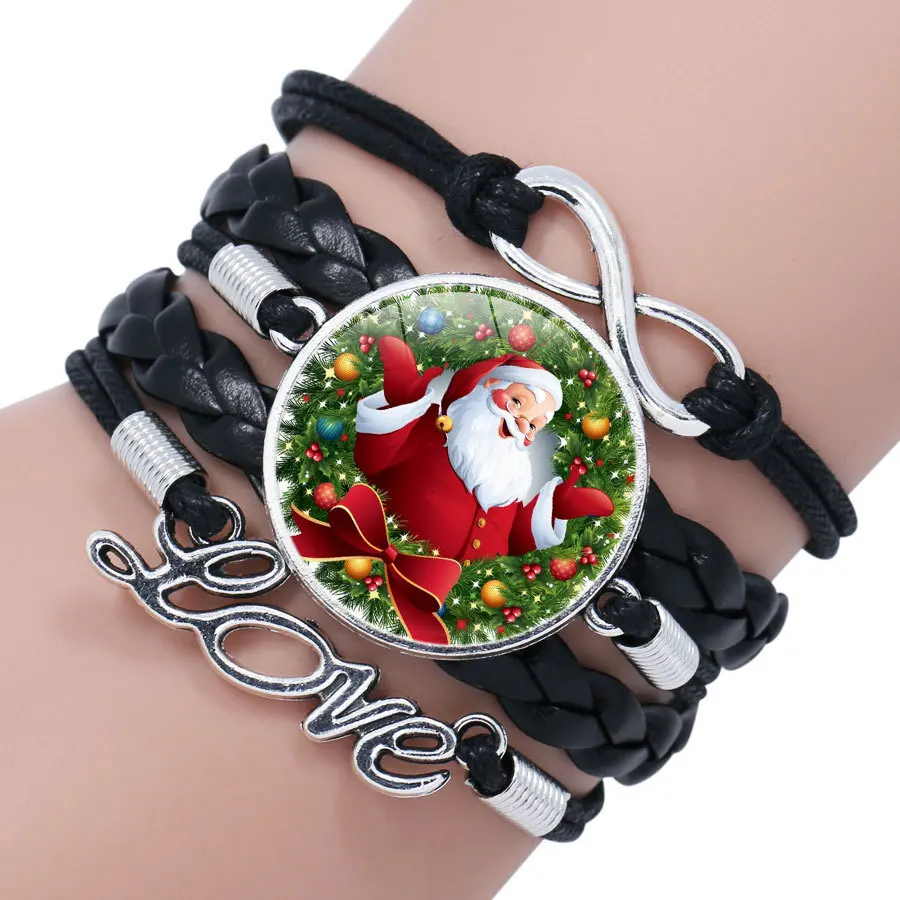 

sublimation Multi-storey bracelets for christmas gifts fashion bracelet jewelry heat tranfer printing consumable 20pcs/lot