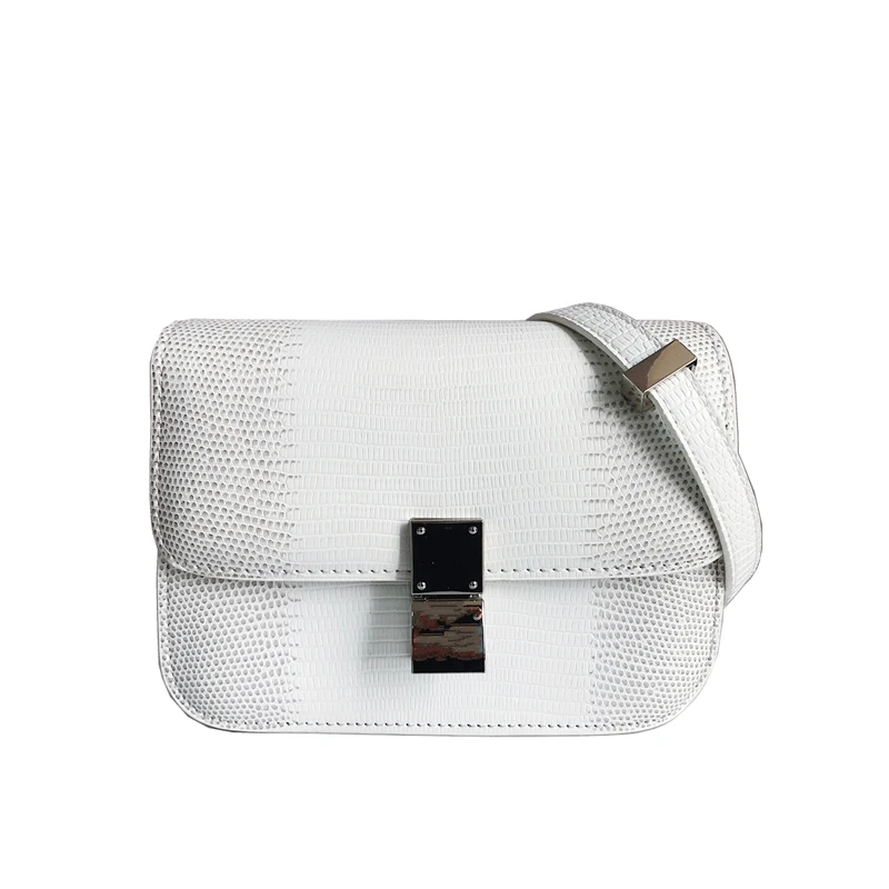 

Classic Bags Popular Women Handbags Luxury Paris Brand Designer Celing Box Bag Small Lady Flap Silver Hardware Shoulder Bag