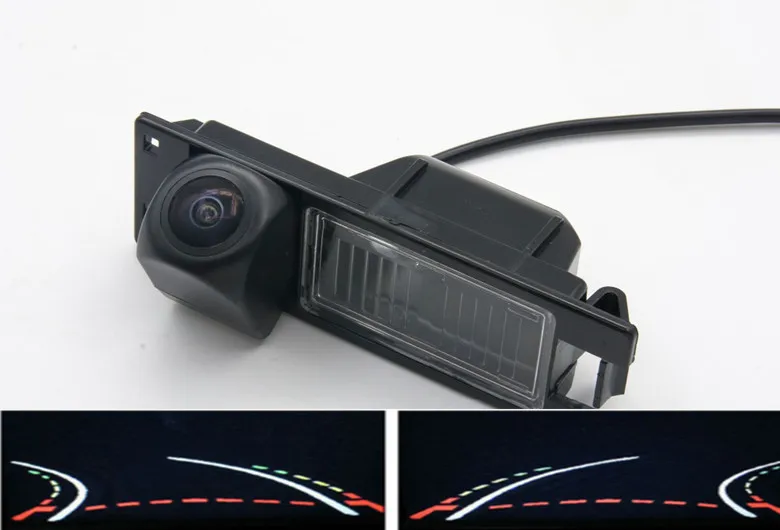 

1080P Trajectory Tracks Fisheye car rear view camera for Opel Astra H J Corsa D Meriva A Vectra C Zafira B FIAT Grande Insignia