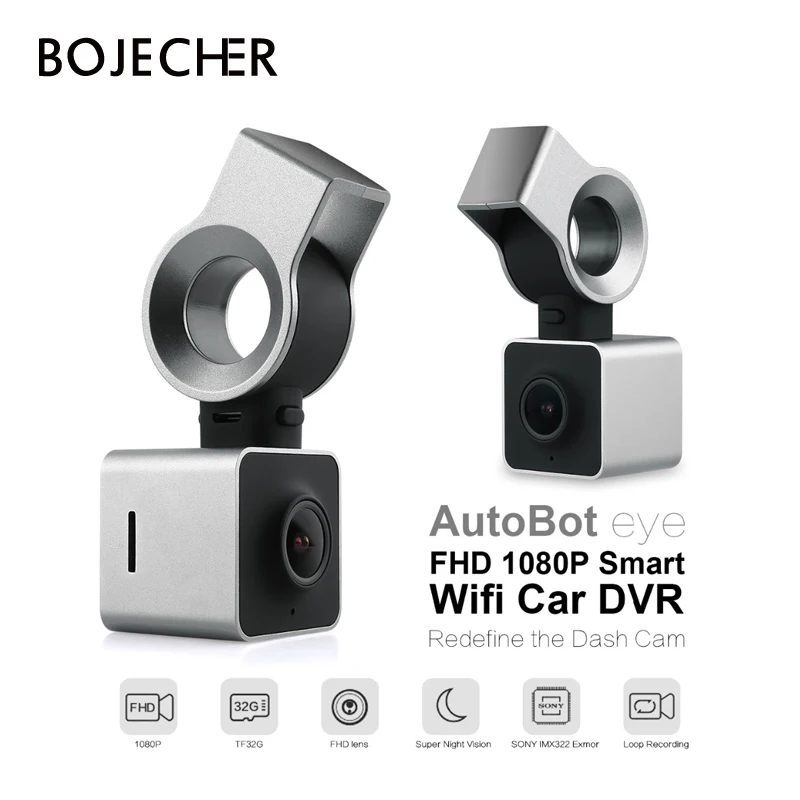 

AutoBot Eye Full HD 1080P Smart Wifi Car DVR Novatek 96655 Auto Camera Dashcam Video Recorder G-Sensor WDR Night Vision