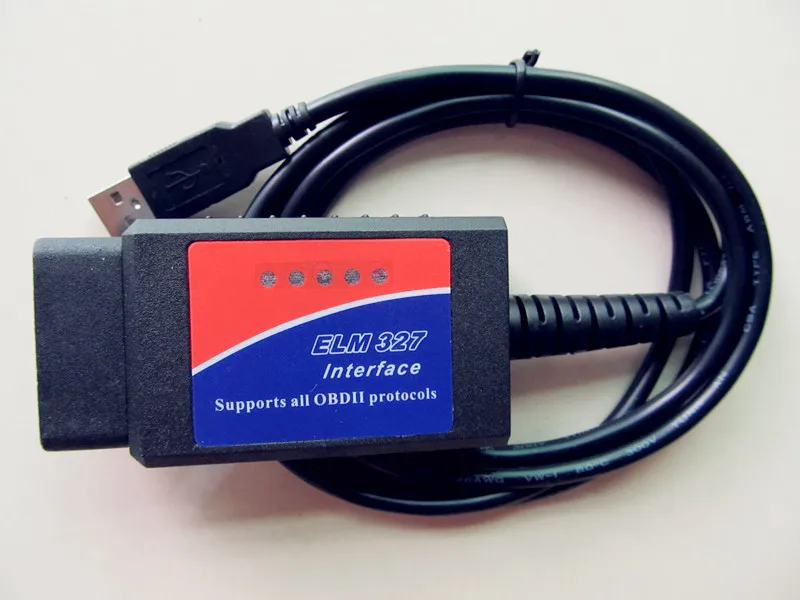 2019 ELM327 USB V2.1 OBD2 автомобильный диагностический инструмент OBDII CAN BUS сканер