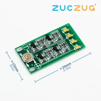 

3S 11.1V 12V 12.6V Lithium Battery Capacity Indicator Module Lipo Li-ion Power Level Display Board 3 Series 9-26V