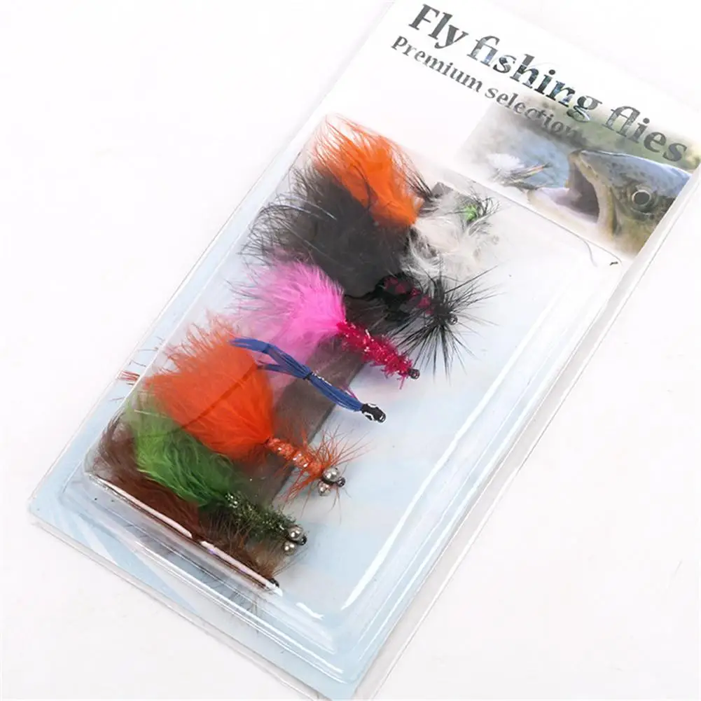 

Fly fishing hook road ya bionic bait hook set big tail fly fishing bait