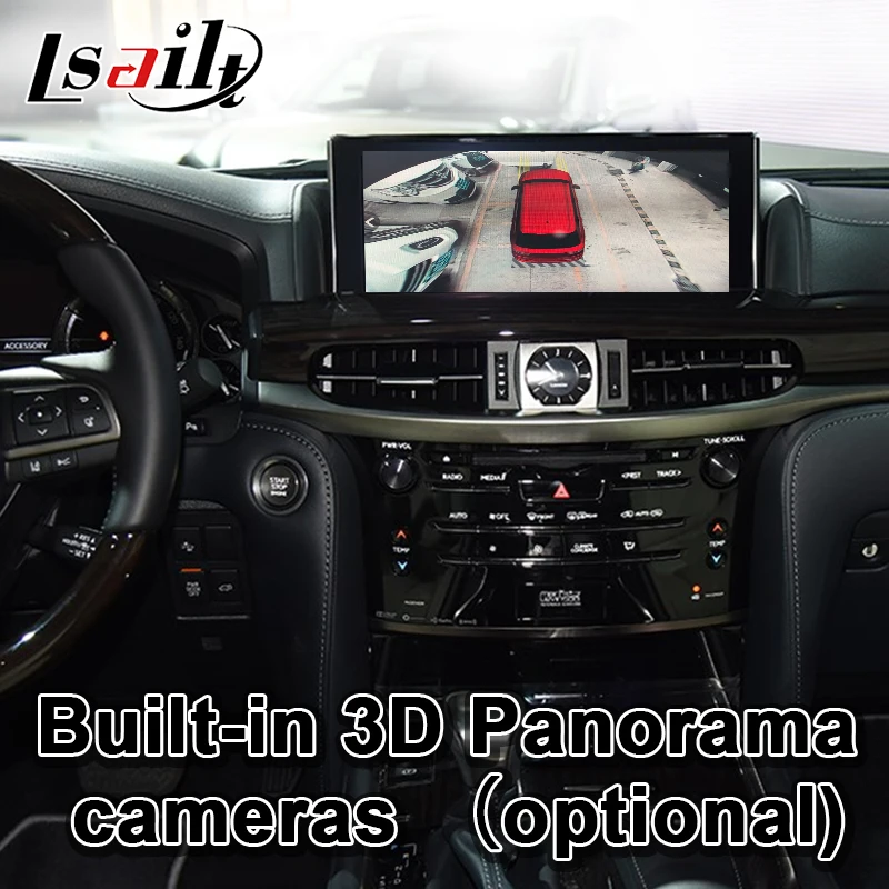  Android 7.1 GPS Navigation Video Interface for 2014-19 Lexus LX570 12.3' with 32G ROM support Iphon
