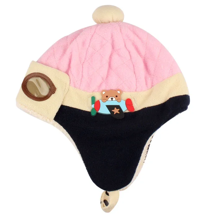 Bambino модный di Inverno Caldo Cappello Beanie Pilot вязаный комплект cappelli appena nato prop наряд за 10 А 48 mesi