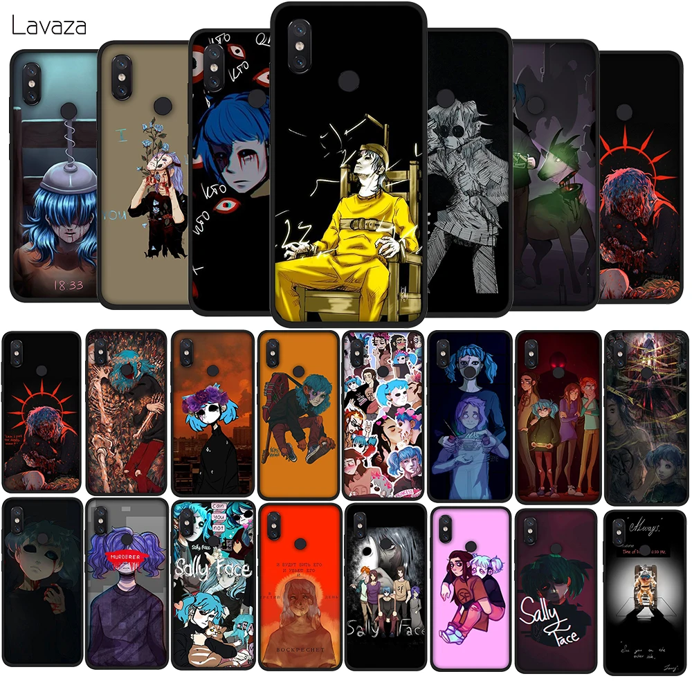 

Lavaza Sally Face Game Soft TPU Case for Xiaomi Redmi Note 5 6 7 Pro for Redmi 5A 6A S2 5 Plus Silicone Cover