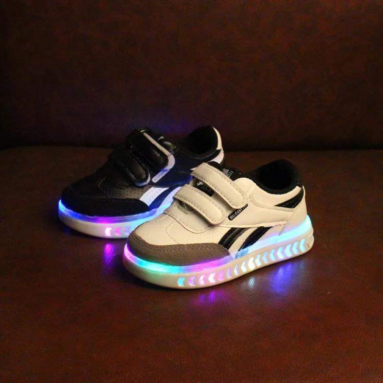 Boy Girl Casual Led Luminous Glowing Lighted Shoes