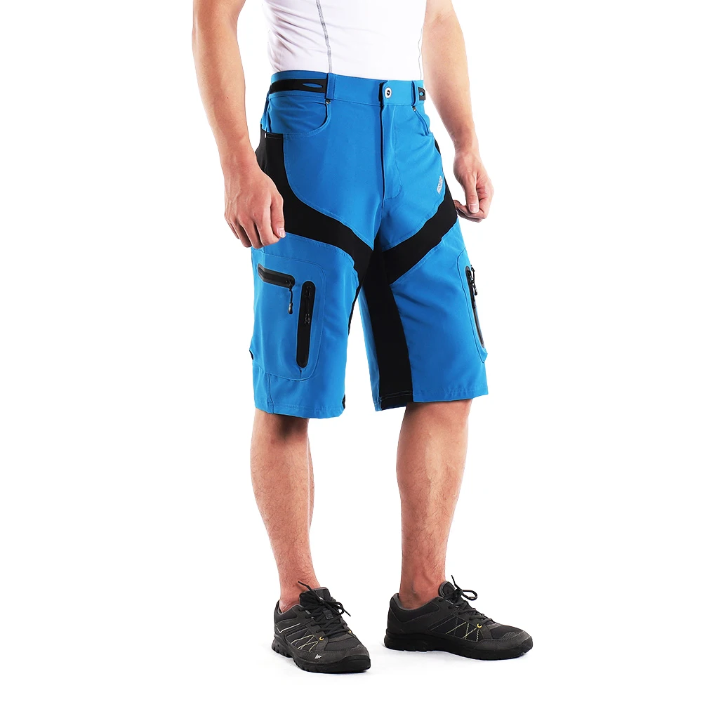 

Men Cycling Shorts Quick Drying Breathable Outdoor Sports Running Bike Riding Casual Shorts with 6 Pockets Cycling Clothing